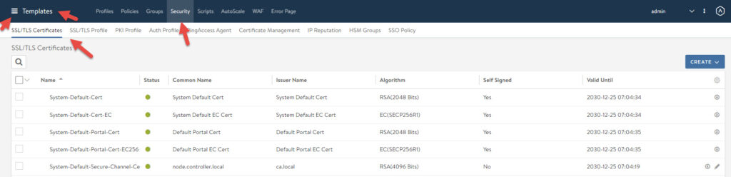 nsx-alb ssl certificates